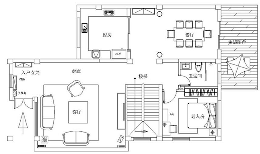 烟台装修实景案例,烟台平层装修实景案例