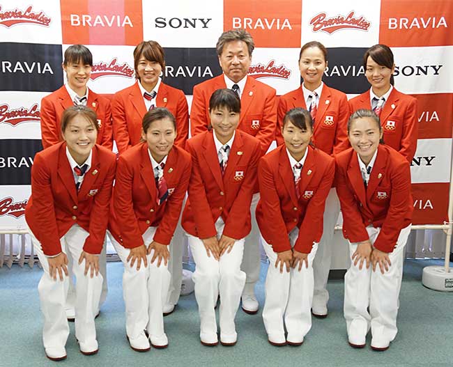 为索尼电视代言的曲棍球小姐将征战里约奥运会