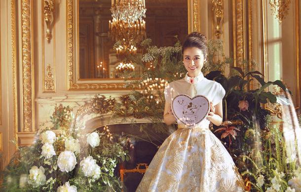 林心如霍建华的婚纱照,林心如霍建华婚纱图片大全