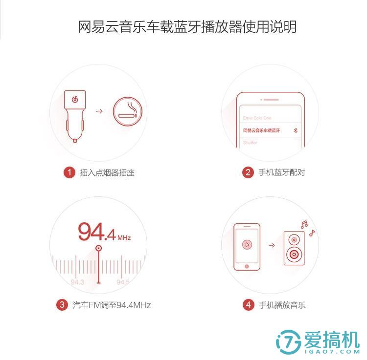 私家车的好伴侣-网易（Netease）云音乐车载蓝牙*放播**器试用报告