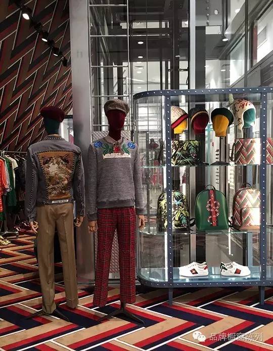 gucci服装橱窗展示,gucci最新橱窗主题