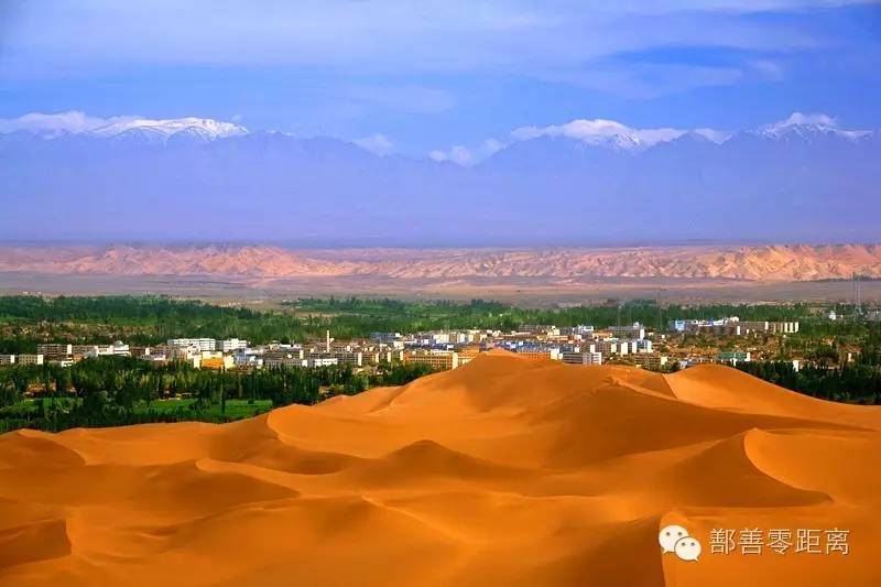 中国滨沙之城——*疆新**鄯善