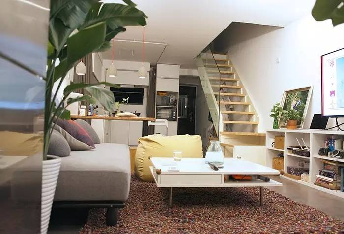 晒家两人两喵孙先生家，96平，混搭复式....