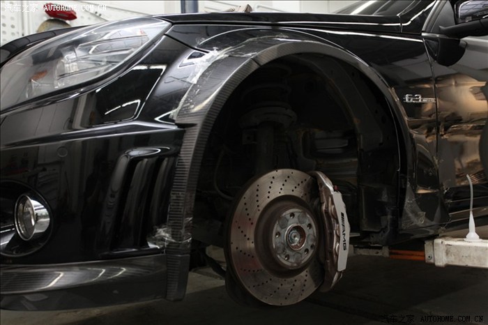 全记录怪兽版奔驰C63AMG改装C74