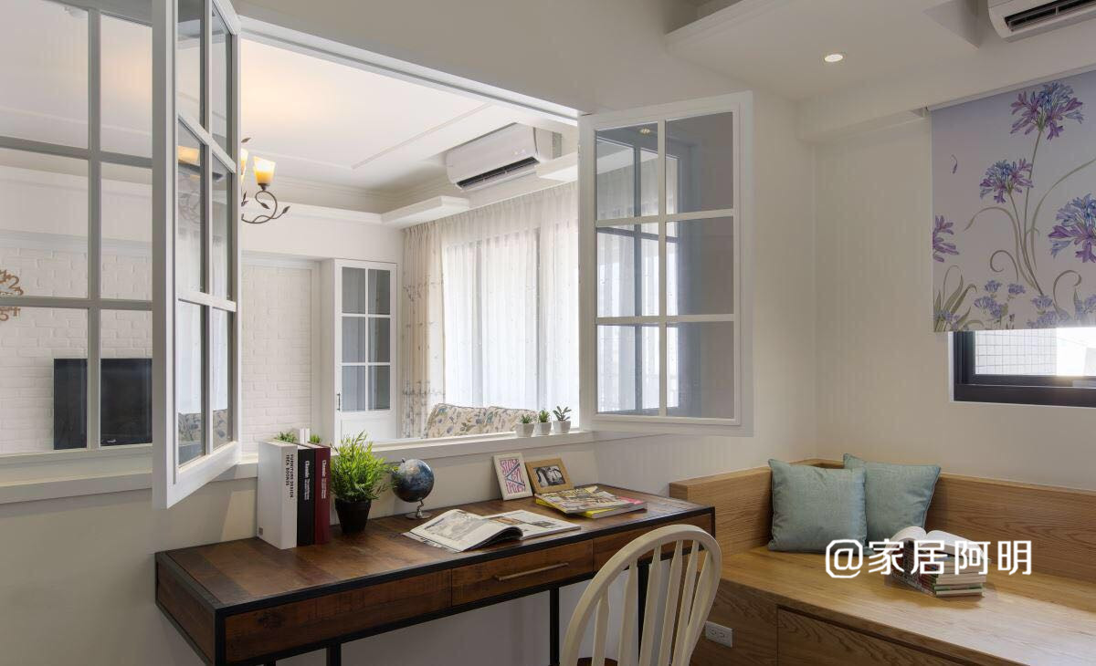 三室两厅70小户型设计,68平三室小户型美式