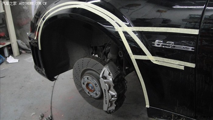 全记录怪兽版奔驰C63AMG改装C74