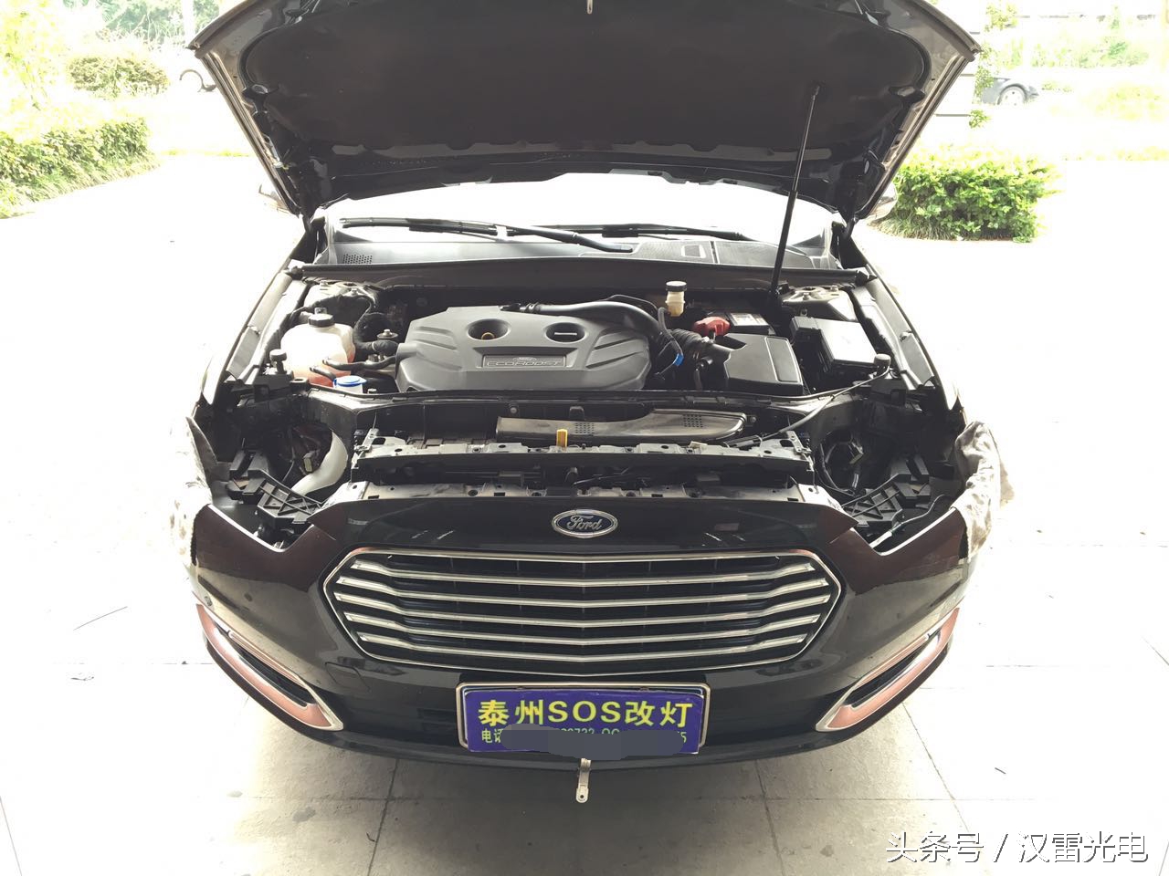 金牛座福特顶配灯,19款福特金牛座幻彩氛围灯