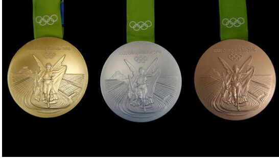 2016年8月10日里约奥运会奖牌榜