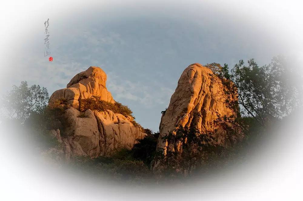 五莲松月湖风景图,美图欣赏旭日东升