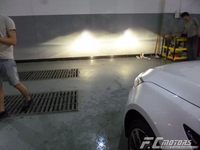 起亚k5海拉大灯总成,k5起亚车灯升级