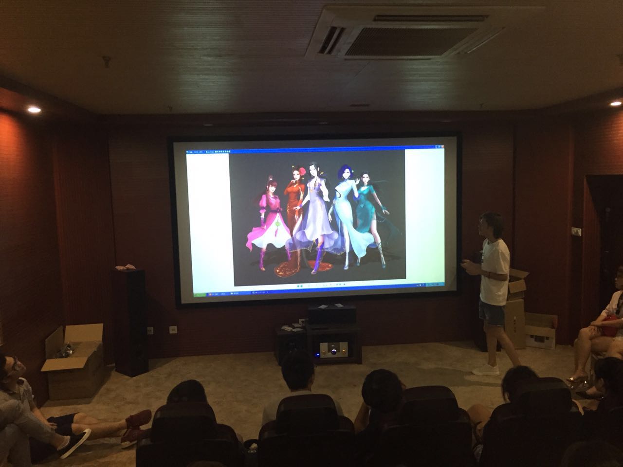 安徽师范大学师生一行来访上海河马动画参观交流