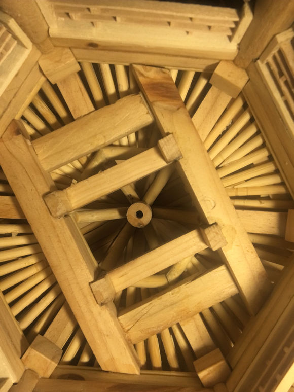 看了古建筑然后就自己动手制作一个亭子，快来学习哦