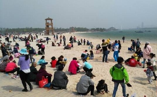 开封西湖音乐喷泉,最美西湖胜景