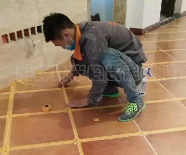 瓷砖美缝高品质施工,匠心高端瓷砖美缝