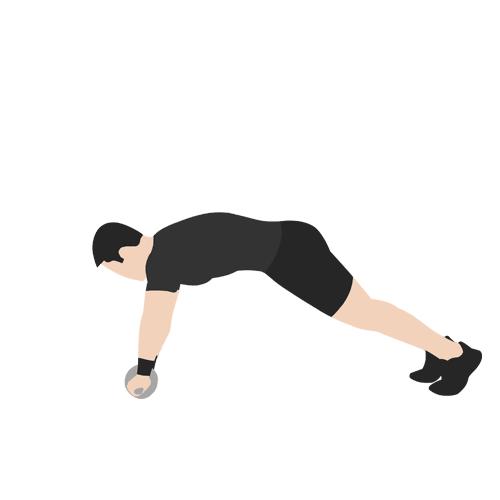 滚出腹肌，滚走肥肉，健腹轮。