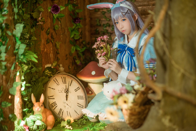 香风智乃兔子,香风智乃cos如何穿