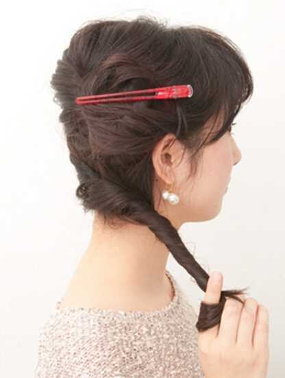 半扎发型公主头简单又好看,新娘中短发公主头半披发造型