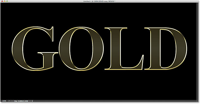 ps怎么把东西变成黄金,ps把字体弄成黄金字体