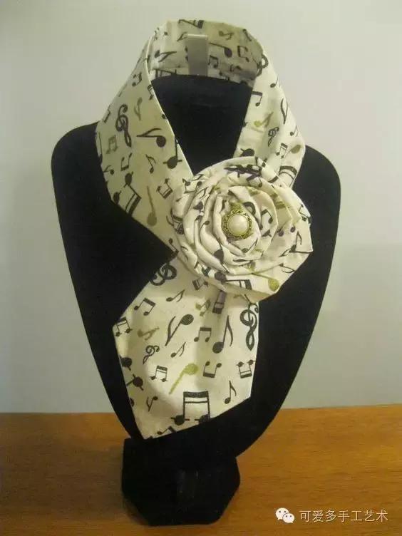 旧领带变身戒指收纳台,旧领带变废为宝