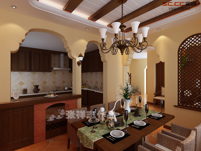 银盛泰德郡效果图,银盛泰德郡四房