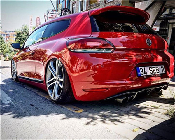 大众尚酷改装避震后打方向异响,airbft气动避震尚酷