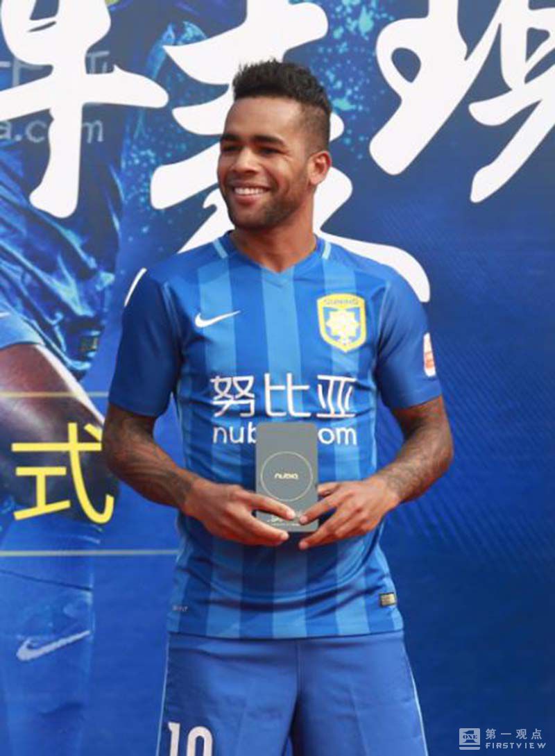 赠机苏宁足球队努比亚压注体育营销成行业案例