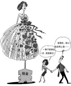 西安婚纱礼服市场价差惊人