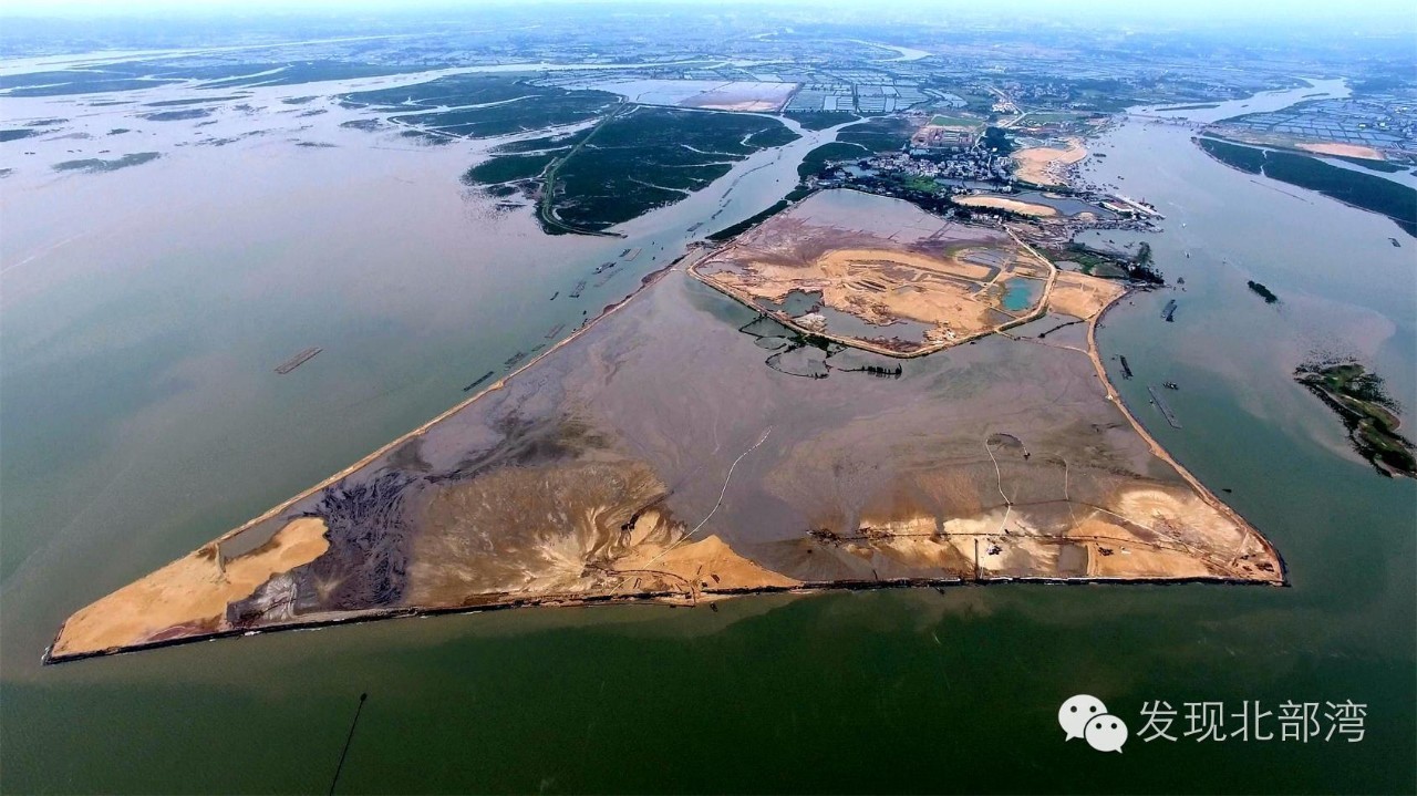 广西钦州海滨浴场,广西钦州市海滨沙滩