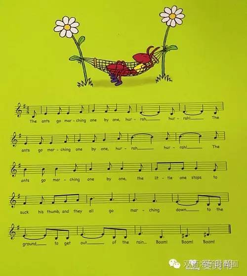 蚂蚁行军儿歌英文版完整版歌词,蚂蚁行军英文儿歌舞蹈完整版