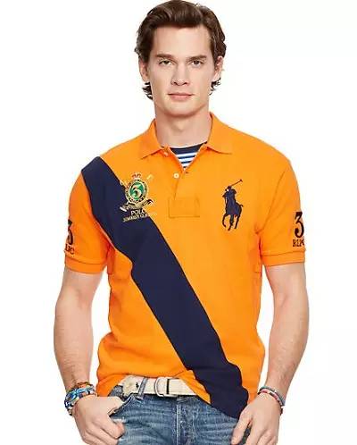 美国polo衫和中国polo衫,保罗polo品牌男装polo衫圆领正品