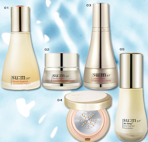 苏秘37水漾气垫,苏秘37蓝色系列适合年龄段