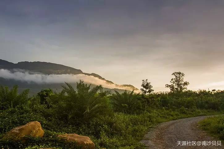 海南天台山小九寨,小九寨青山绿水