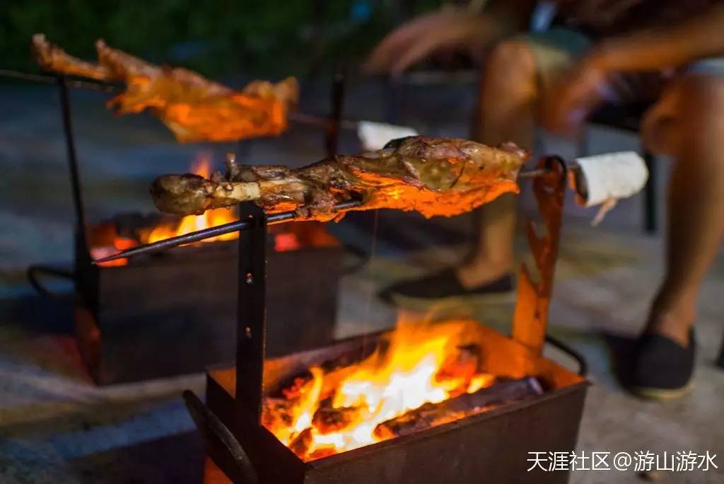 海南天台山小九寨,小九寨青山绿水