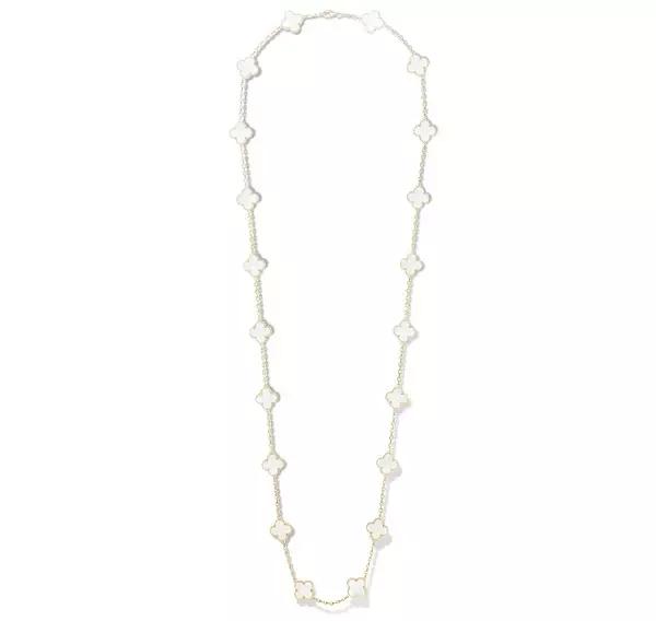 vca750四叶草项链价格,vca四叶草项链颜色寓意