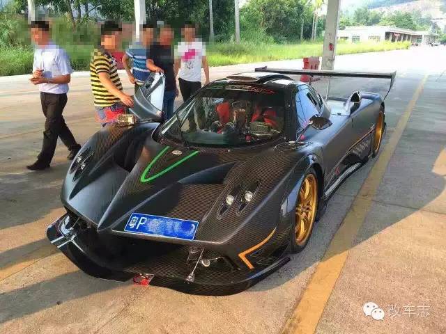 全球唯一上牌的帕加尼ZondaR惊现广东，价值4000万