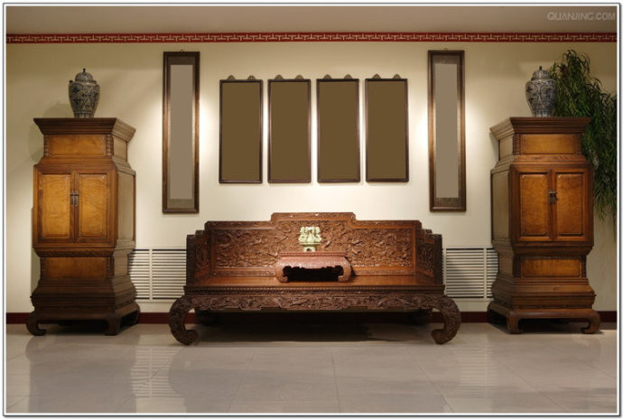 中式书房家具布置,中式家具怎样布置客厅