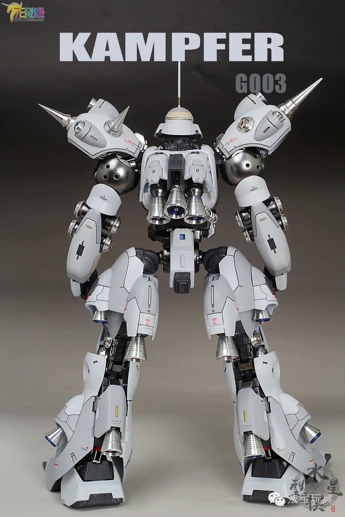 高达模型白色风暴高高mg1/100京宝梵