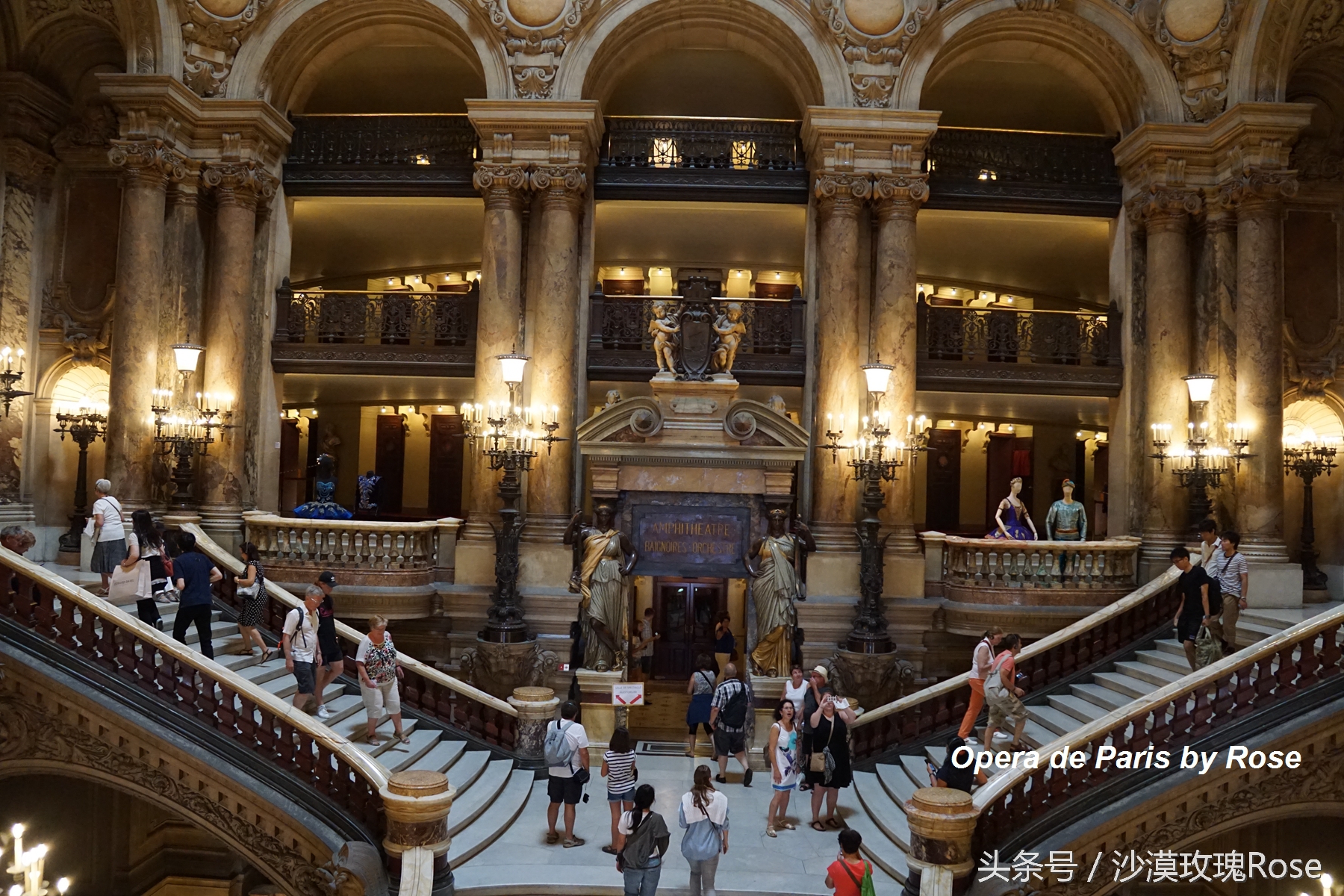 最美巴黎大歌剧院,世界上最美的城市巴黎