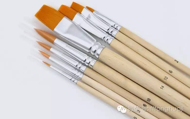 儿童画画适合的画笔,儿童绘画颜料画教程简单