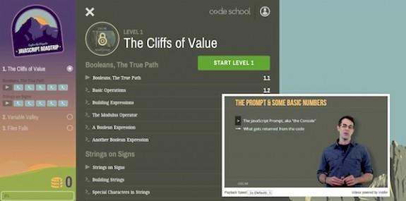 精选10个，视频学习（程序设计基础）的海外网站