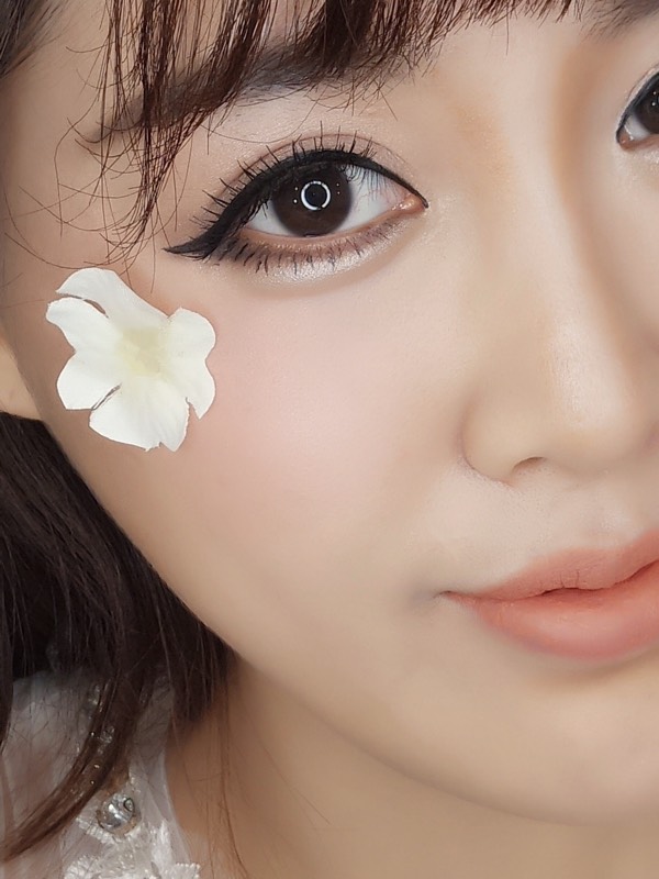 森女妆特点,韩系鬼马甜妹妆夏日感十足