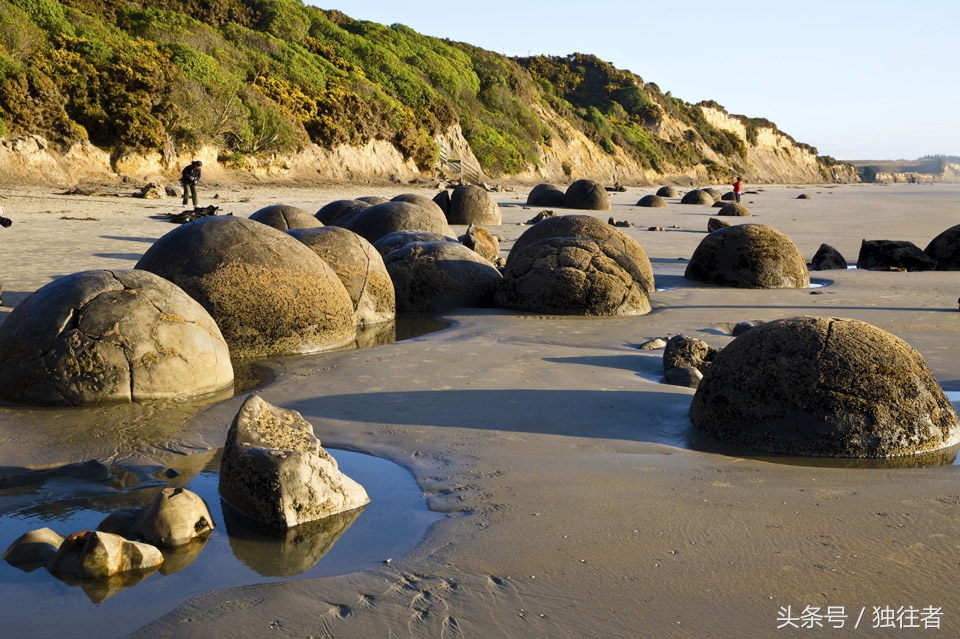 摩拉基大圆石,摩拉基大圆石沙滩