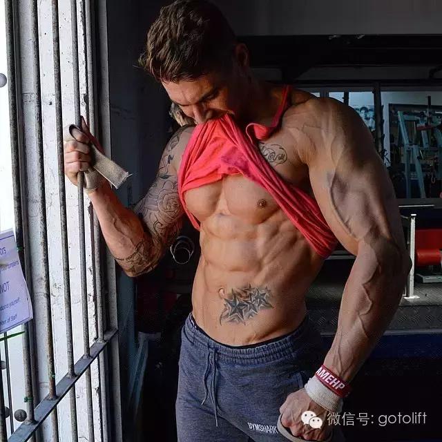 肌肉最猛而且非常帅的肌肉男,180斤胖子和180斤肌肉男对比图