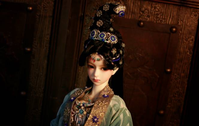 教你做娃娃汉服,手工古风人偶怎么做