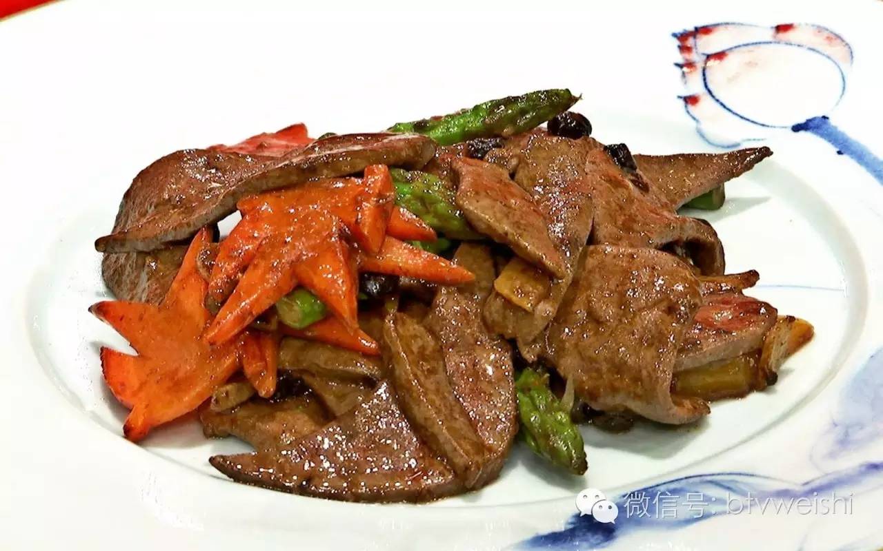 养生厨房今日播出：豉香肝尖