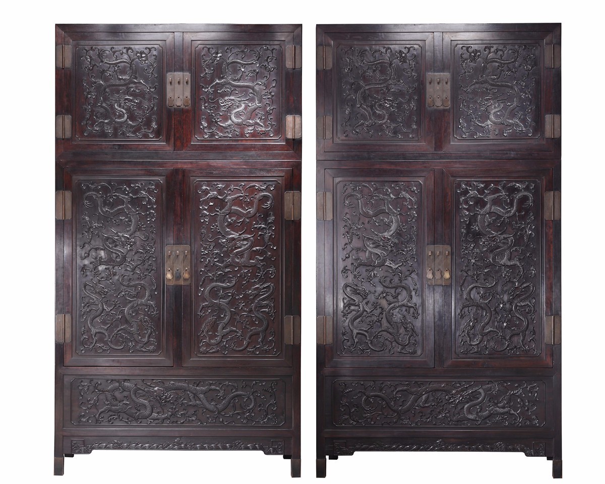 以9315万元刷新世界纪录的紫檀大柜，有你不知道的背后故事|退藏