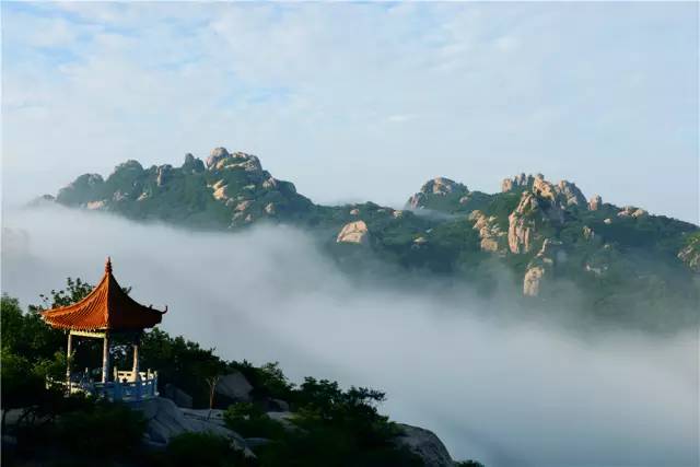 日照五莲九仙山云海,五莲九仙山云海