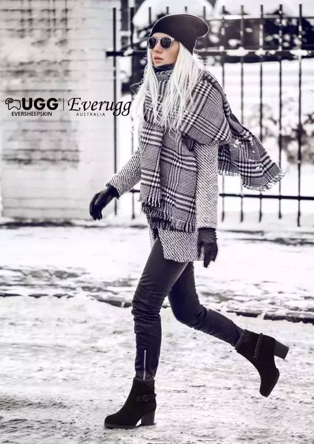 适合小个子冬天穿的雪地靴,腿短穿马丁靴还是雪地靴