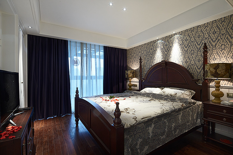 4房2厅2卫简约风格装修,160平方米房子装修美式轻奢