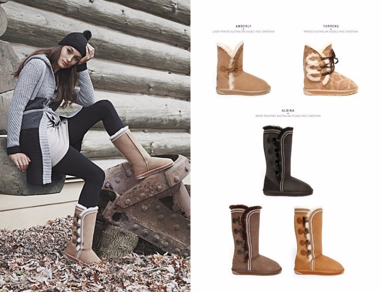 适合小个子冬天穿的雪地靴,腿短穿马丁靴还是雪地靴